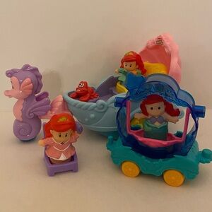 For the love The Little Mermaid 🧜‍♀️ Sea Horse Carriage, Float….